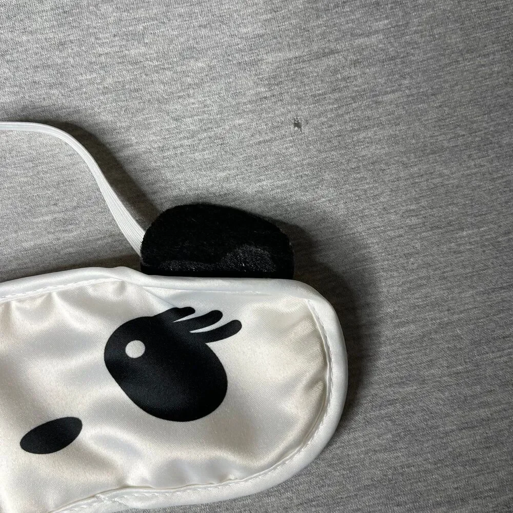 SHEIN Girl’s Panda Bear Eyes Print Sleeping Eye Mask